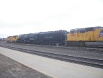 UP 4014 + 4014 Behind